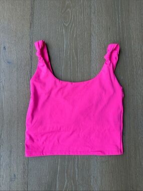 Five Dancewear AXS Pink Crop Tank Top